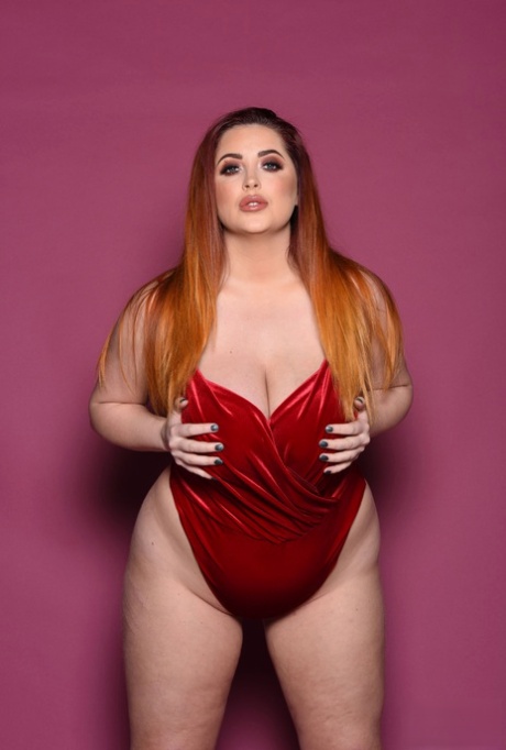 Beautiful natural breasts are being cared for by lovely British fat woman Lucy Vixen.