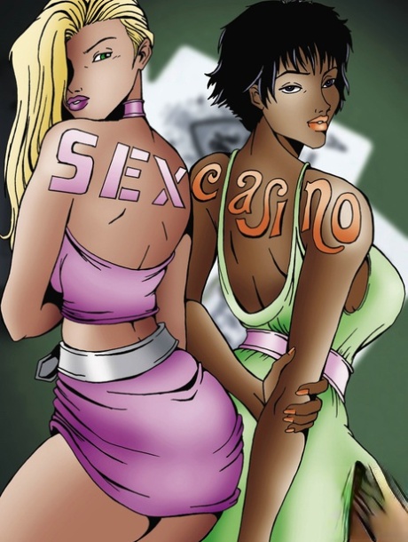 Black Cartoon Trannies With Massive Tits Fuck A Lucky Blond Dude