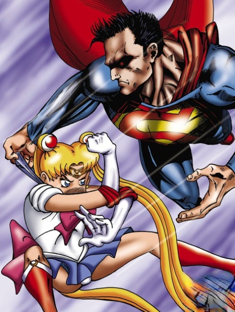 Animated Blonde Teen Tranny Fucks A Superman And Creampies Him After The Fight
