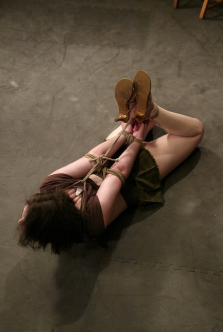 MARYLAND'S BIG GUN: Faith Leon is tied up and humiliated by her man in the dungeons... Tall boy... (Laughter)