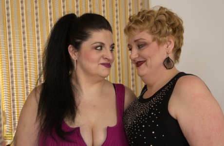 At the age of 16, Lucille and Mily from BBW amateurs are seen posing in their seductive dresses.