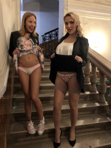 Sweet Amateur Babes Julia Pink And Poppy Pleasure Show Their Sexy Panties