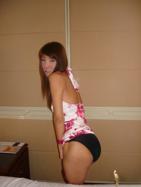 With her tiny penis and tight buttocks, Lydia showcased her Thai female partner.