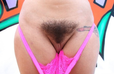 Close-up Of Karlee Grey Her Big Boobes And Hairy Pussy At A Club