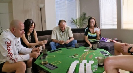 During a group sex session after poker, a group of adult film actors are involved in physical altercations.