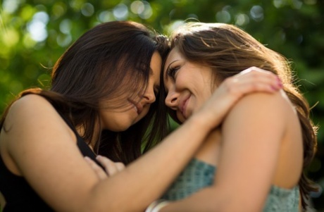 27 Yo Latina Jenna Sativa Enjoying Her First Lesbian Sex With A Hot American