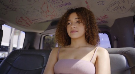 A curly haired Latina named Mariah Banks was pounded on the bus.