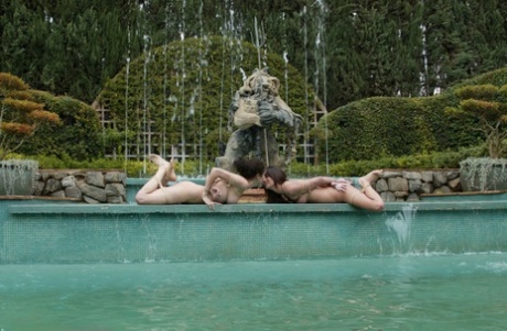 The water bondage ceremony featured Bobbi Blair and Princess Donna Dolore.