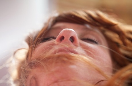 Brisa, despite being described as plump and curvy in her bedroom, is seen with a redhead on her back and posing without clothes.