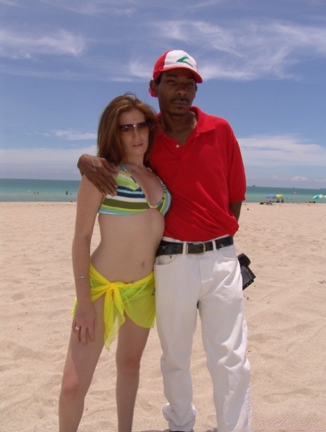 Ginger Mackenzie Childs Blows Off A Black Dude She Just Met On The Beach