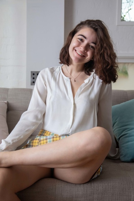 Fingering the delicate pussy of Australian schoolgirl Lily S to reach orgasm.