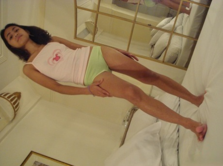 A giant dick is used by Sugor, the Asian-looking smiley babe, as he takes off on his ride.