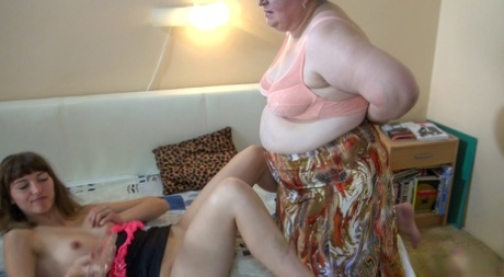 Lesbians of both ages and genders playing with each other's sexual desires.