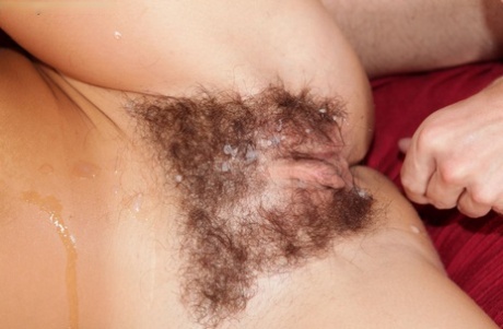 Tiny Boobed Teen Promesita Gets Her Super Hairy Twat Dicked And Jizzed