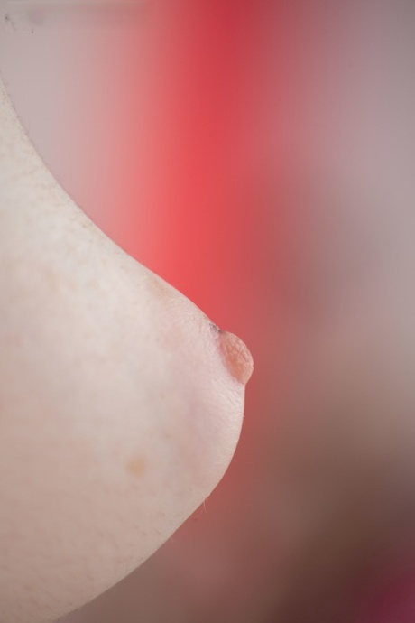 Big White Freckle Tits Light Nipples