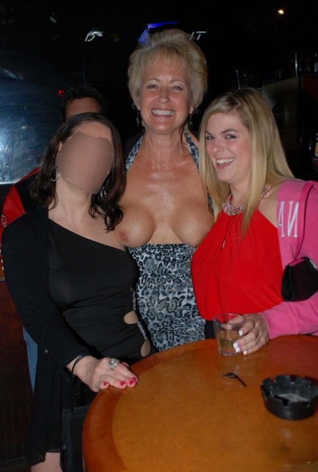 Mature Swinger Tracy Lick Reveals Her Big Juggs And Gets Blacked At A Club