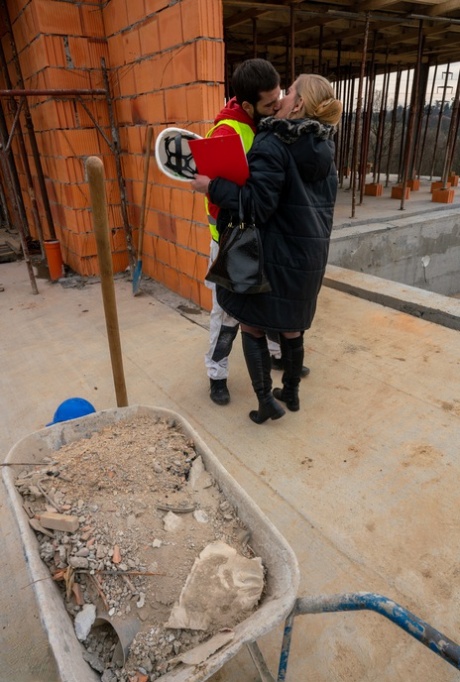 Adult supervision worker Layla strikes and bites two construction workers.