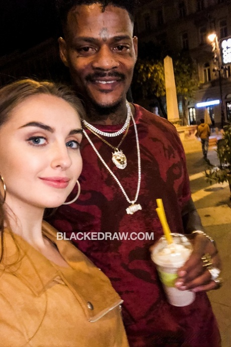 Russian teen Lena Reif gets her pussy destroyed by an inked black dude