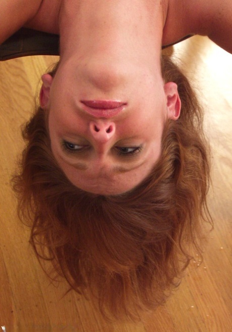 Bondage actress Rhiannon Bray is whipped while tied up and with a pussy.