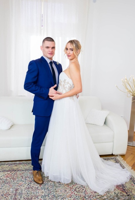 Blonde Bride Anna Khara Gets Fucked By Her Husband & The Wedding Photographer