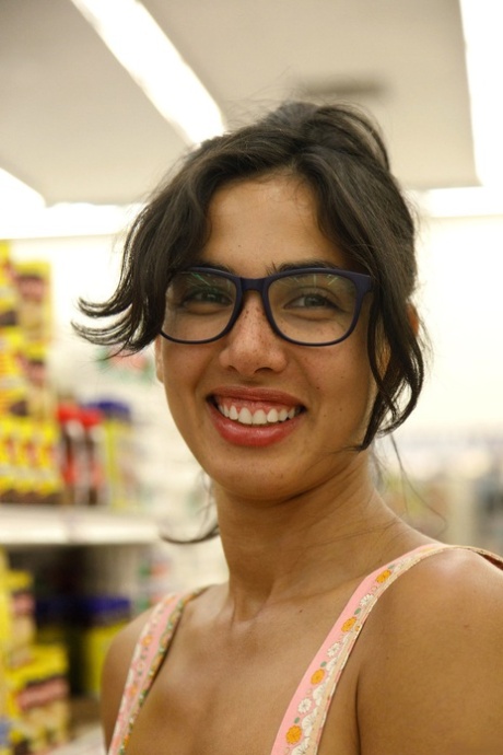 Adorable glasses: Yeraz Gebeshian has hot legs and a lovely pair of feet.