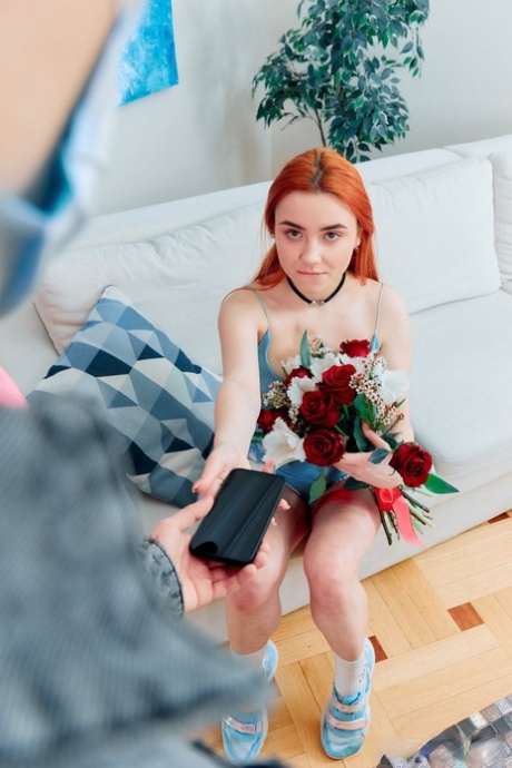Ginger Teen Nansy Small Tastes A Dick And Gets Fucked On Valentine's Day