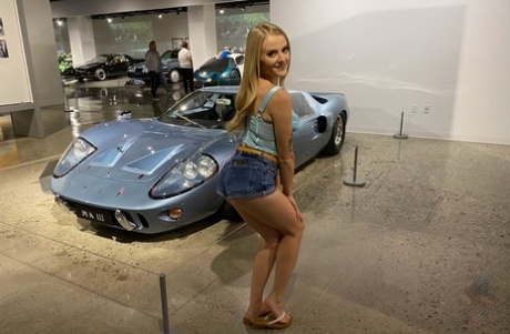One of the girls from ATK shows off Paris White. What's