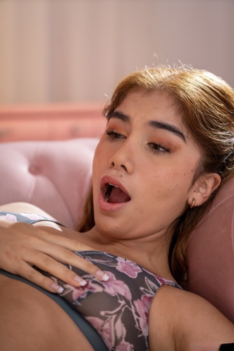 In a cute Latina doggystyle, Marina Gold achieves a pink pussy boned and creampied look.