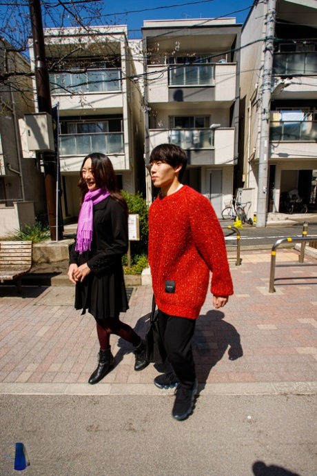 Cheating Japanese Wife Miho Wakabayashi Schools A Young Teen Boy