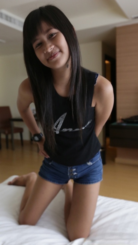 As she performs a provocative strip dance, Nok is an attractive Asian girl who also enjoys her hardcore POV bang.