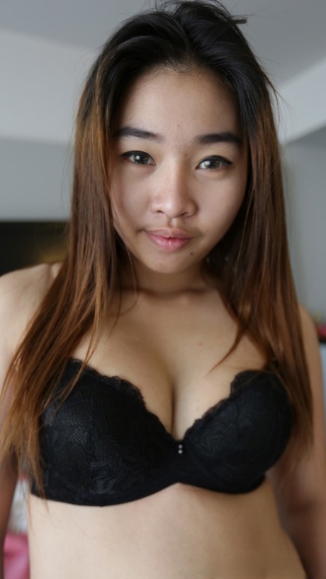 Cute Asian Babe Kat B Enjoys Some POV Sex After A Sexy Striptease