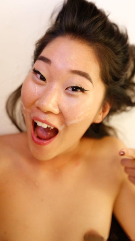 This adorable Asian cutie named Fang B receives a facial massage and does the dirty dance moves.