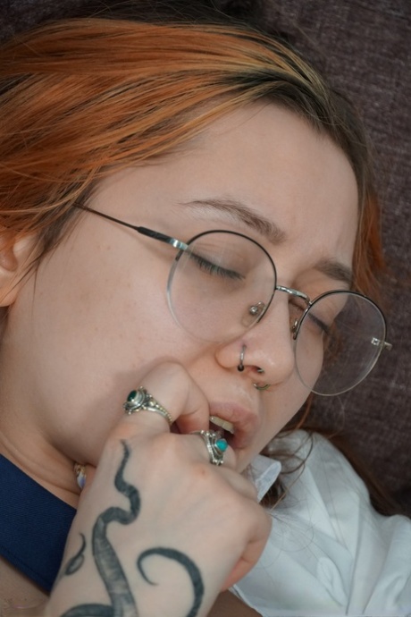 Despite being an Asian hippie, Ka Lee is currently lying on the couch, sweating and masturbating.