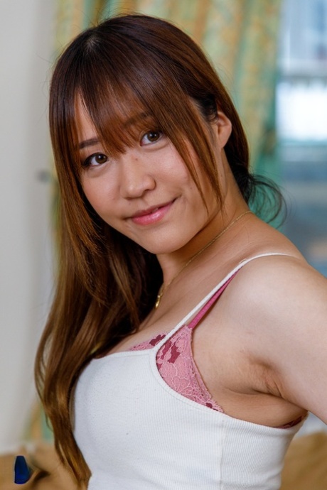 Sweet Japanese teen Ciel Tokyo unveils her hot curves and holes