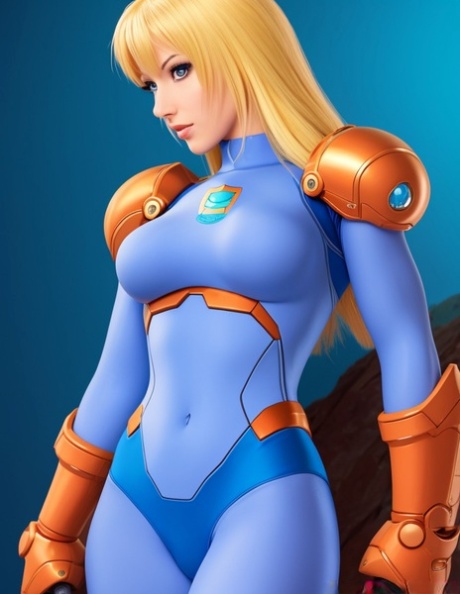 Pornography pictures of Samus Aran from Hentai.