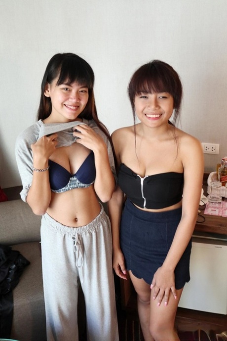 Petite Asian Amateurs Sprite And Mon Strip And Pose Naked Together