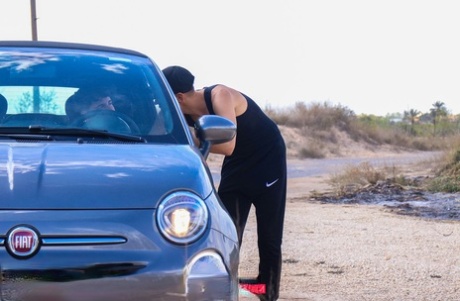 Horny Twinks Danny Fontana And Steve Fuck In A Broken Car In The Desert