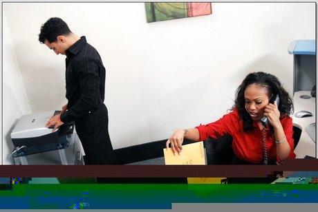 Ebony Secretary With A Hot Ass Lacey DuValle Gets Fucked In The Office