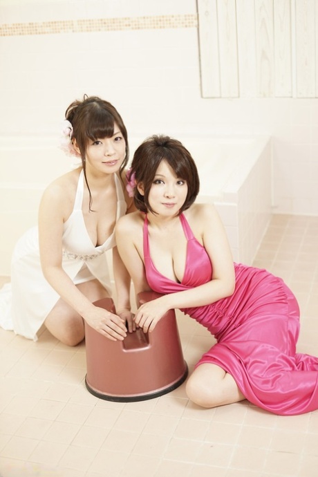 The shared cock and cunnilingus rituals of Nao Mizuki and Ryo Tsujimoto are enjoyed by these angelic Asian babies.