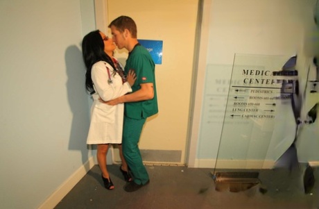 Stunning MILF Nurse Sophia Lomeli Gives Head And Gets Fucked In A Hospital