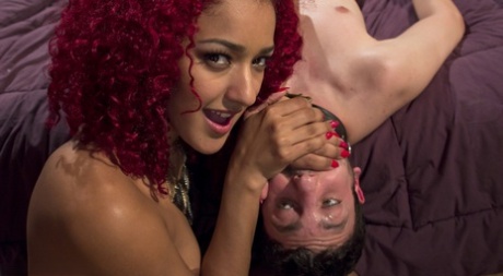 Bisexuality is a trait that Daisy Ducati combats through her 3some-training with slave boys, who are also victims of the redheaded plague.